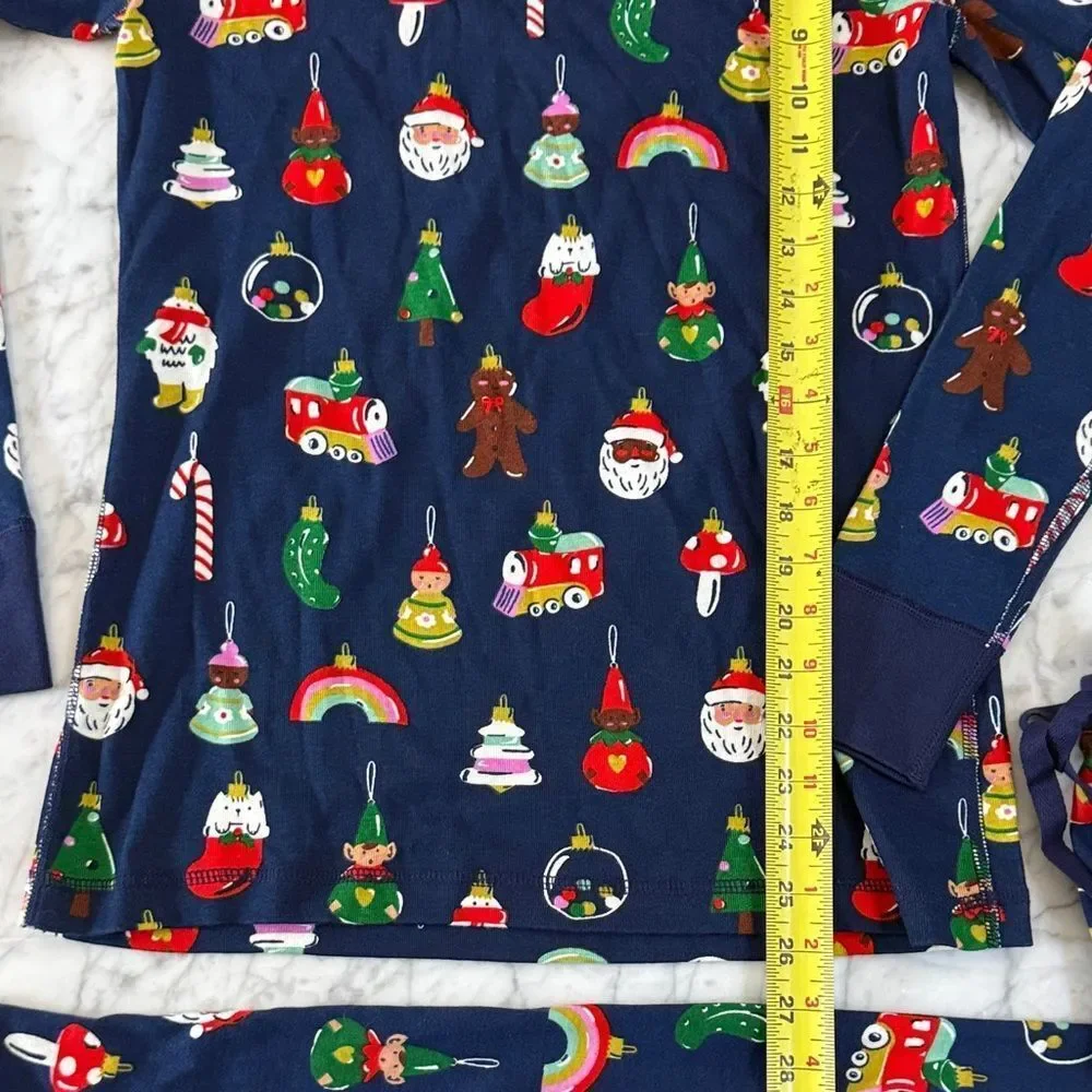 Hanna Andersson Heirloom Ornaments Adult Women Sz M Pajama Set NWOT